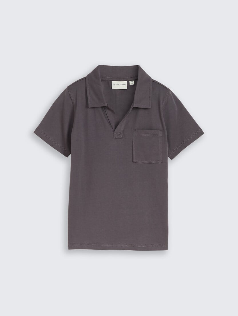 Polo majica od žerseja - Siva-1050006-35265-15