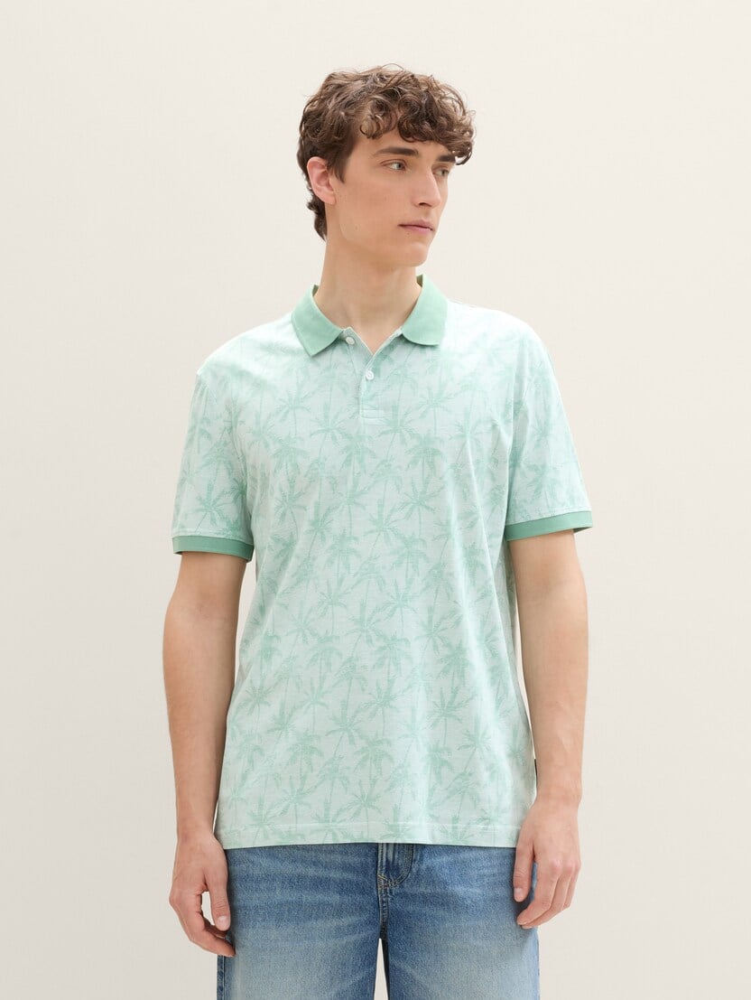 Polo majica s potiskom po celotnem oblačilu - Vzorec-večbarvna-1042112-35570