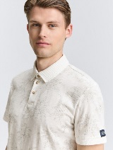 Polo majica sa printom po celoj površini - Uzorak/višebojna_48323