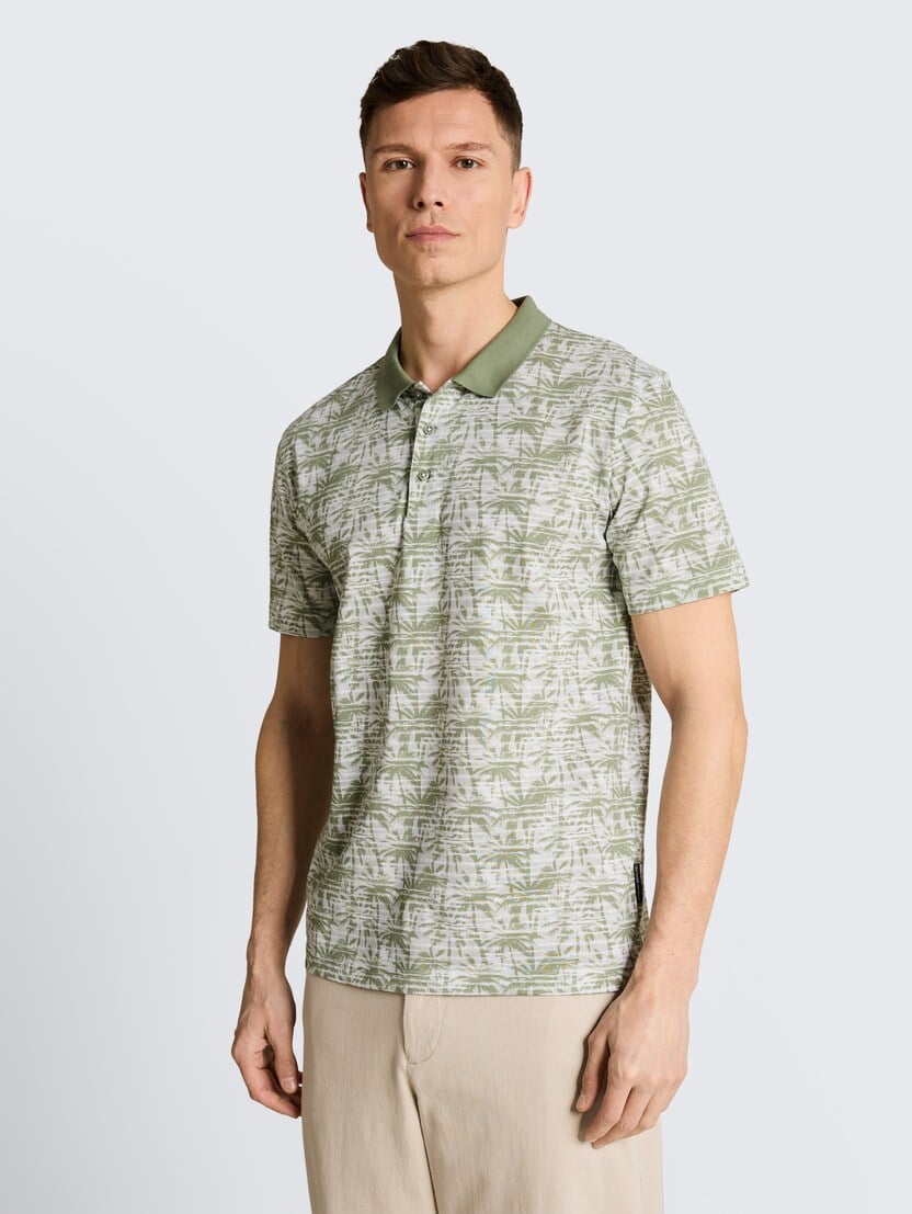 Tricou polo cu imprimeu integral - Model/Mai multe culori_8529092