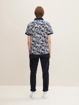 Polo majica s tropskim dizajnom - Vzorec/večbarvna_9140223