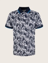 Polo majica s tropskim dizajnom - Vzorec/večbarvna_9140223