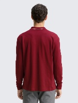 Polo majica sa detaljima - Crvena_1526373