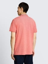 Tricou polo cu detalii - Roşu_5129836