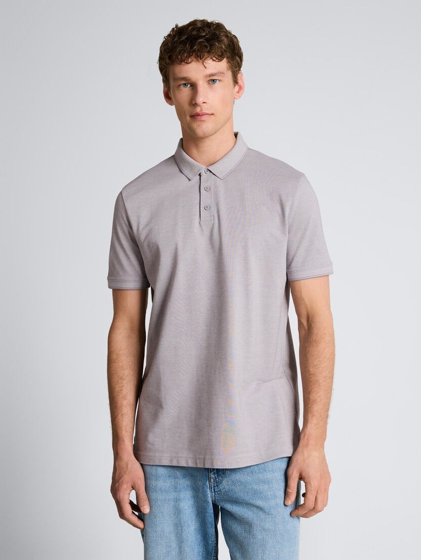 Tricou polo cu detalii - Model/Mai multe culori_1530512