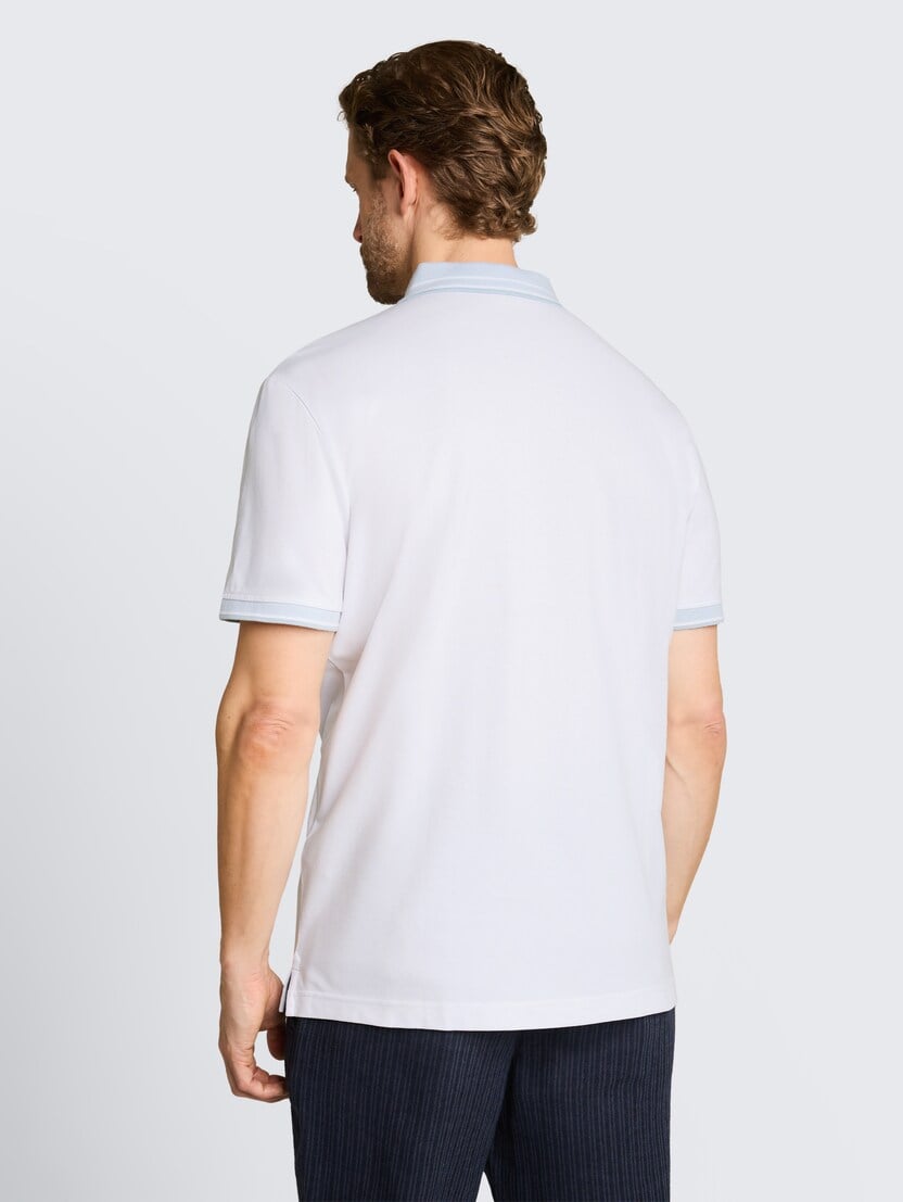 Polo-majica s malim logom - Bijela_121143