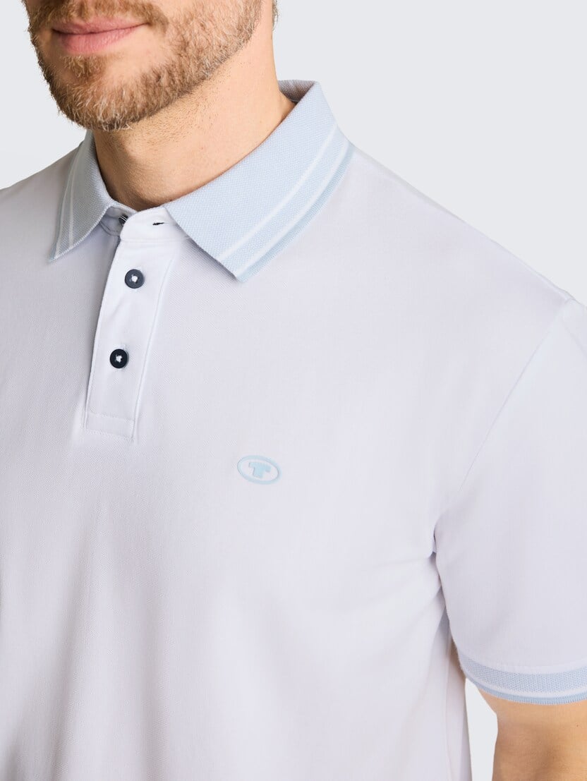 Polo-majica s malim logom - Bijela_121143