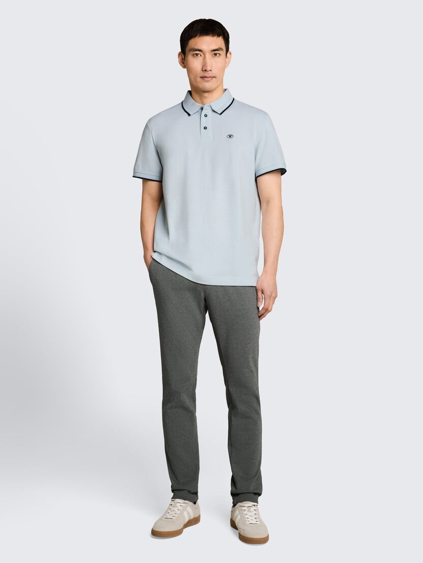 Polo-majica s malim logom - Uzorak/višebojna_2014500