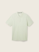 Polo-majica s malim izvezenim logom - Zelena_231068