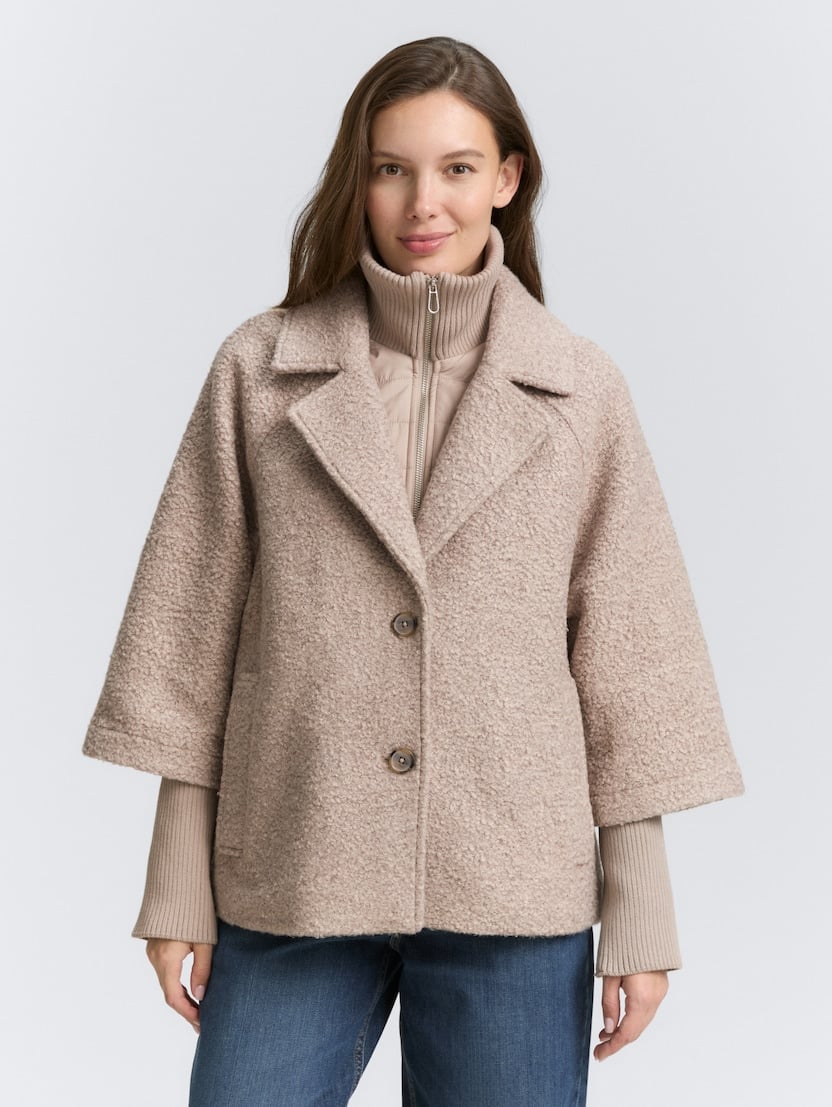 Ogrtač jakna - Bež_4962877