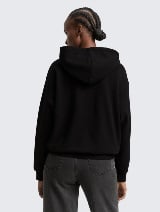 Hanorac cu imprimeu - Negru_4216338