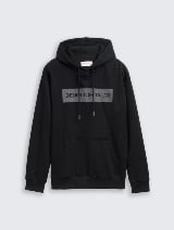 Dukserica sa kapuljačom sa printom - Crna_4405804