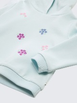 Sportska majica s kapuljačom i uzorkom - Plava_9330742