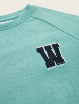 Raglan dukserica sa printom - Zelena_1658794