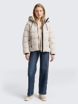 Puffer jakna - Bež_2636344