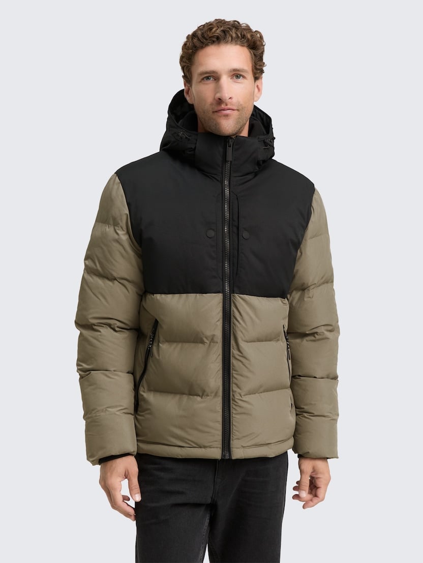 Puffer jakna - Zelena_4180349