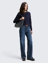 Pulover od pamuka i kašmira - Plava_3675227