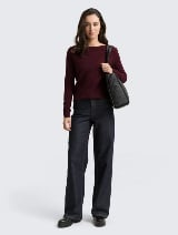 Pulover od pamuka i kašmira - Crvena_6999801