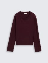 Džemper od pamuka i kašmira - Crvena_900412