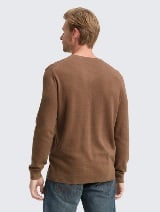 Pulover din bumbac şi caşmir - Maro_6229125