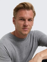 Pulover din bumbac şi caşmir - Gri_4621868