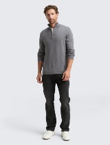 Džemper od pamuka i kašmira - Siva_9835141