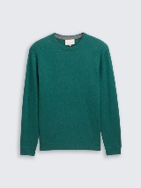 Džemper od pamuka i kašmira - Zelena_4754485