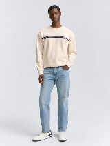 Dukserica sa printom - Bela_2472296