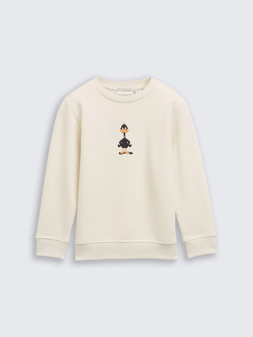 Sportska majica s printom - Bijela-1047487-32257-14