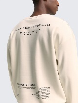 Sportska majica s printom - Bijela_6126504