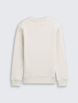 Pulover s potiskom - Bela_7741447