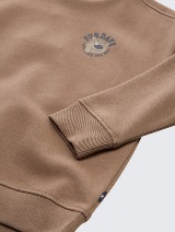 Dukserica sa printom - Smeđa_6285493