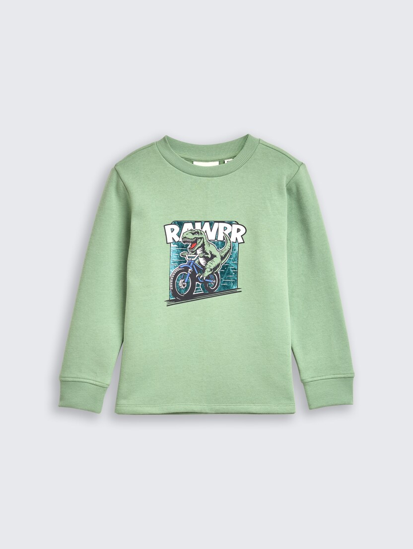 Sportska majica s printom - Zelena