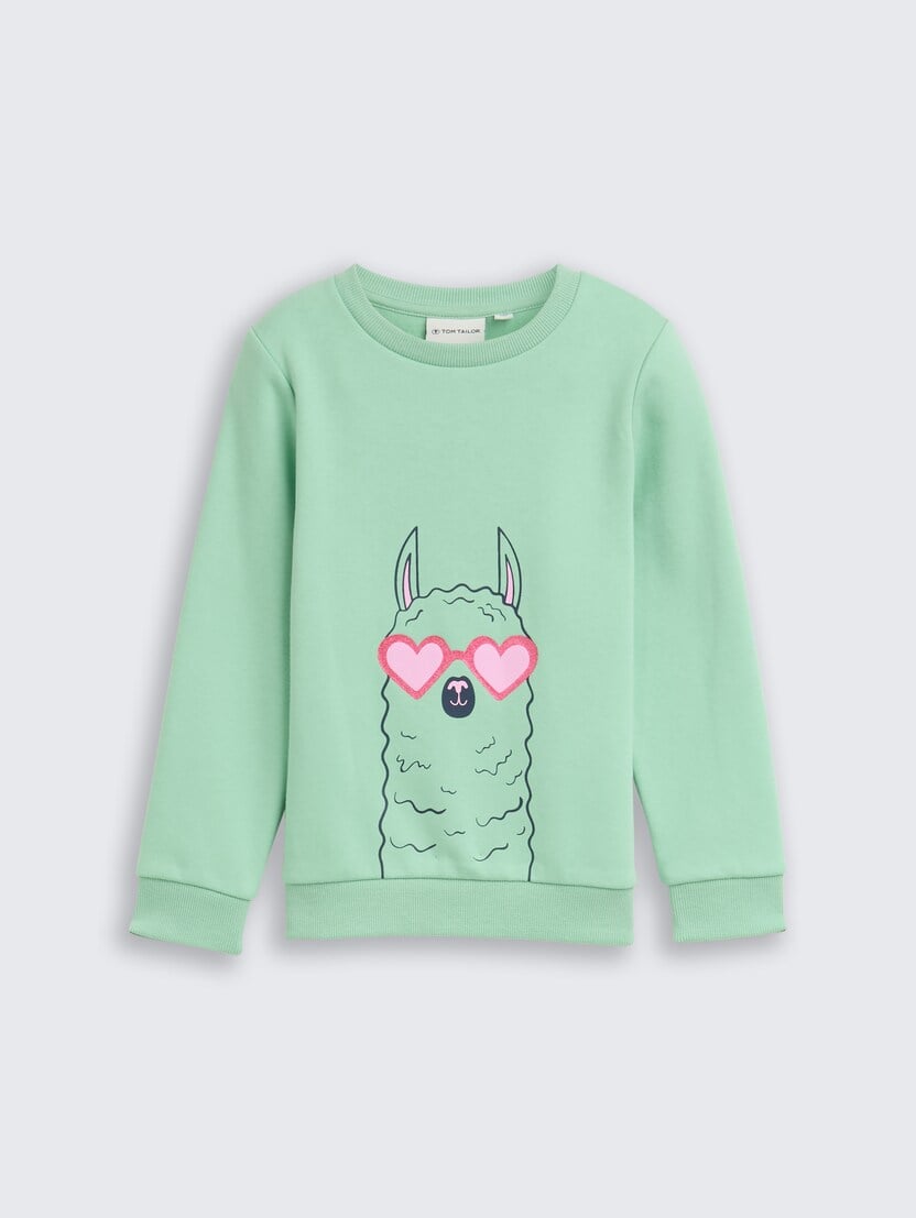 Sportska majica s printom - Zelena_8469966