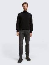 Džemper sa rol-kragnom - Crna_4867996