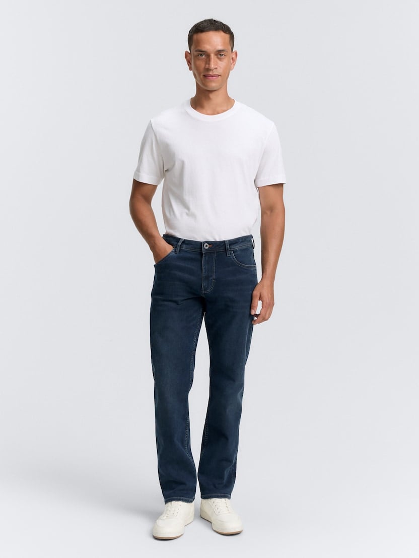 Blugi Marvin drepţi - Albastru-1047983-10173-16