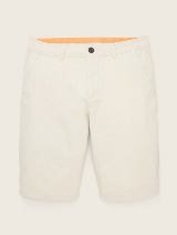 Rastezljive chino kratke hlače - Bež_3448171