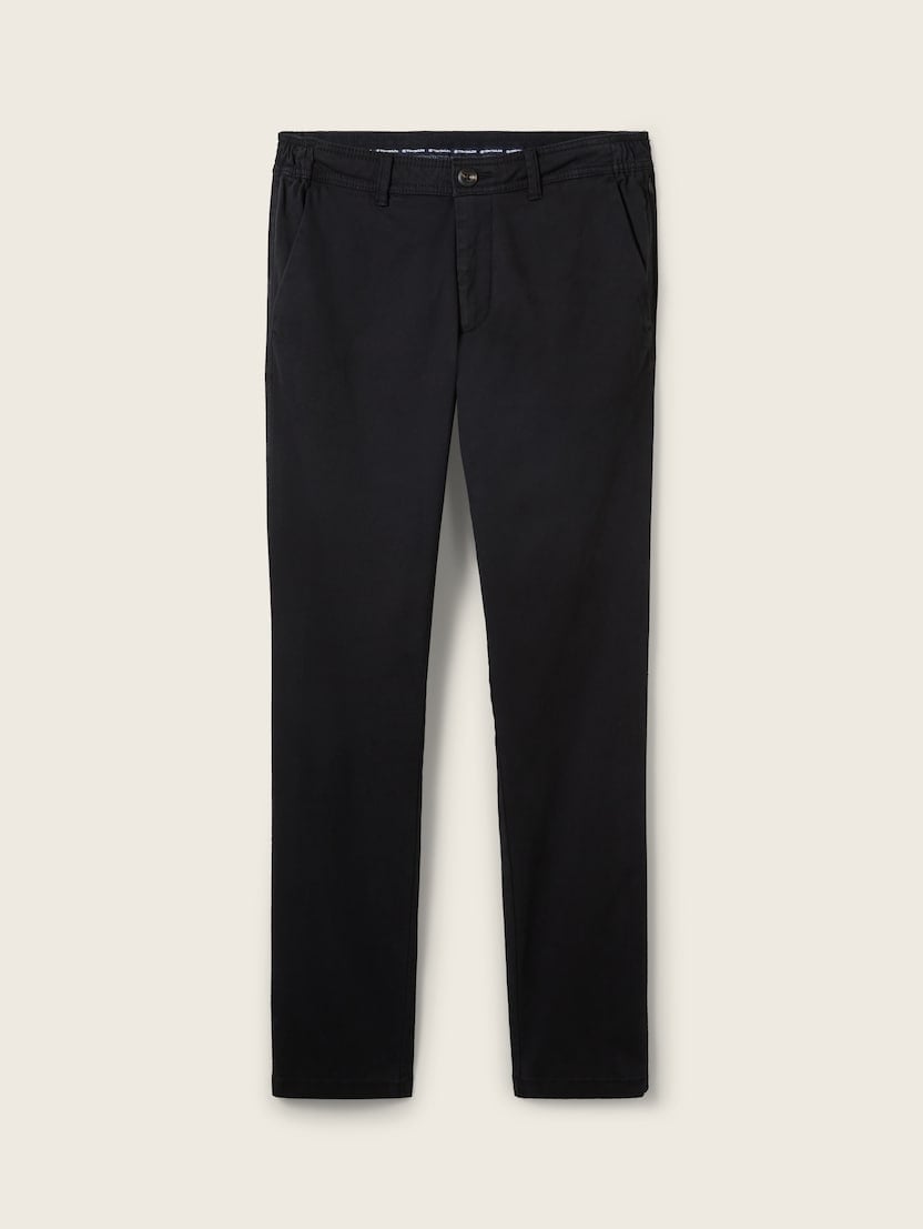 Chino slim rastezljive hlače - Crna_2626965