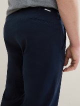 Raztegljive ozke chino hlače - Modra_5502956