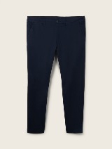 Raztegljive ozke chino hlače - Modra_5502956