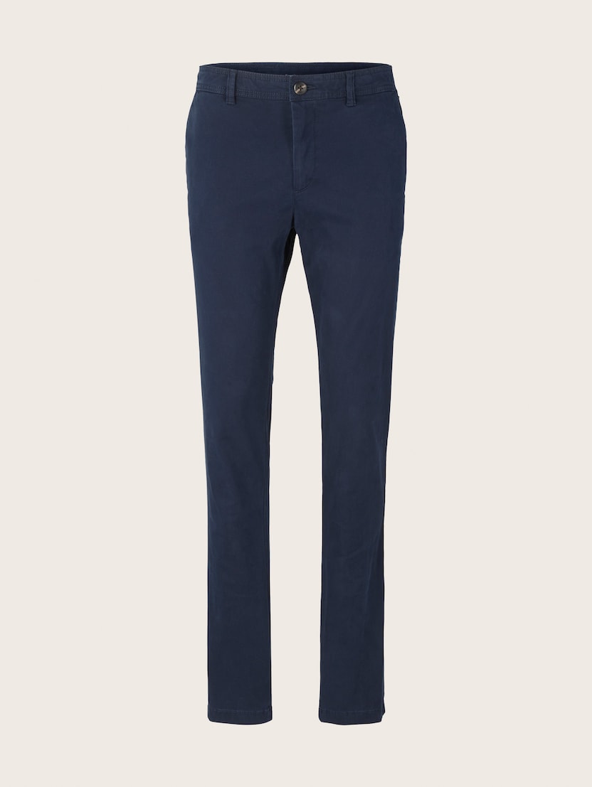 Pantaloni chino stretch slim - Albastru_6380062