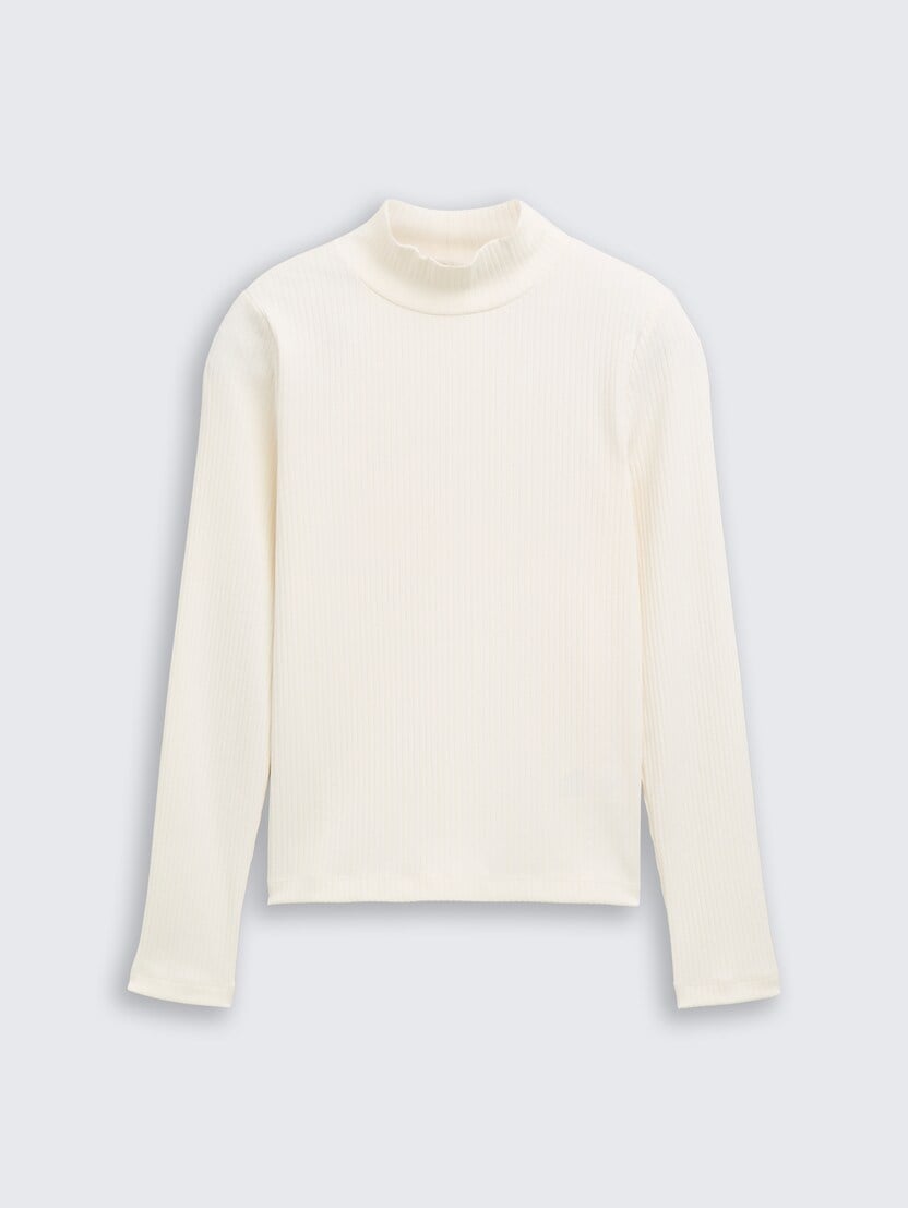 Rebrasta majica - Bijela_4485749