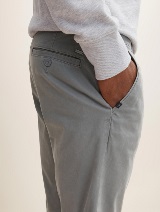 Chino kratke hlače od rastezljivog satena - Siva_1625163