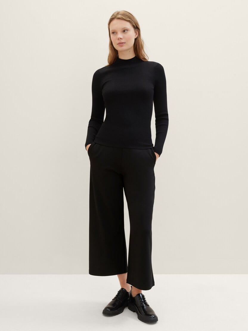 Pantaloni culotte - Negru