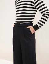 Palazzo hlače - Crna_1422316