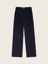 Pantaloni cu croială largă - Albastru_7518672