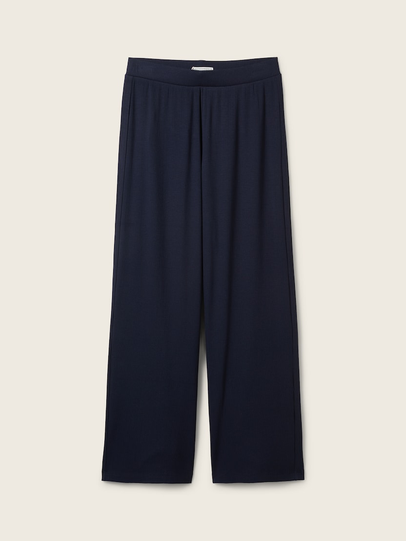 Pantaloni largi - Albastru_8795235