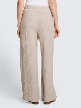 Pantaloni cu crac larg - Gri_2888656