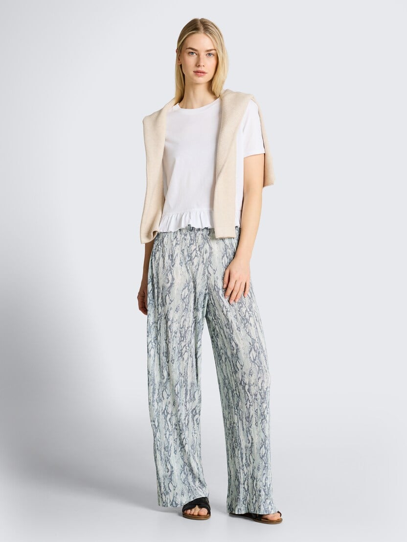  Pantaloni cu crac larg - Model/Mai multe culori-1050254-39474-16