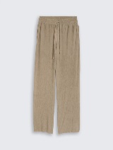 Pantaloni cu crac larg - Verde_2550855